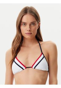 TOMMY HILFIGER - Tommy Hilfiger Góra od bikini UW0UW05810 Biały. Kolor: biały. Materiał: syntetyk