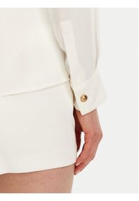 Elisabetta Franchi Koszula ca05451e2-360 Biały Regular Fit. Kolor: biały. Materiał: wiskoza #3