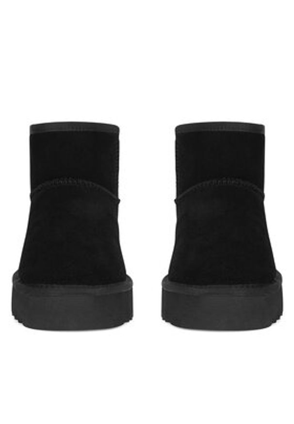 MEXX Śniegowce MICH2003943W Czarny. Kolor: czarny. Materiał: zamsz, skóra