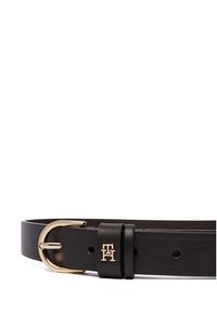 TOMMY HILFIGER - Tommy Hilfiger Pasek Essential Effortless 2.5 Go AW0AW16836 Brązowy. Kolor: brązowy. Materiał: skóra #3