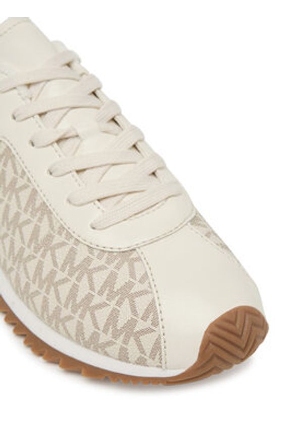 MICHAEL Michael Kors Sneakersy Rhodes Trainer 43R6RHFS3L Écru. Materiał: skóra