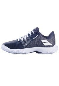 Buty tenisowe damskie Babolat Jet Tere 2 Clay Woman. Kolor: biały, wielokolorowy, czarny, szary. Sport: tenis
