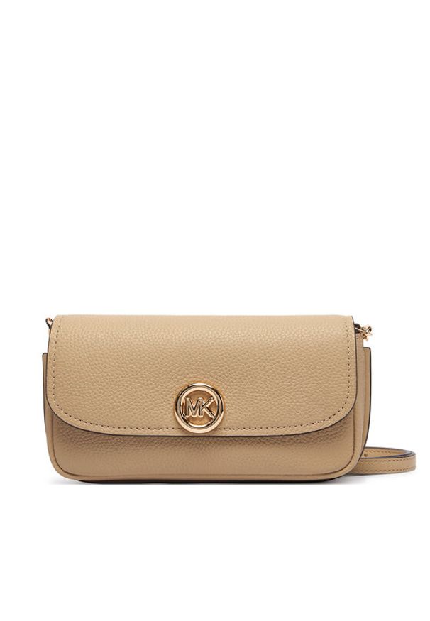 MICHAEL Michael Kors Torebka 32S6GY5C5L Beżowy. Kolor: beżowy. Materiał: skórzane