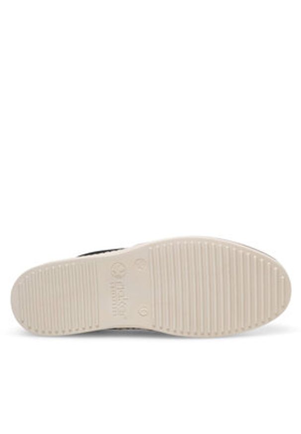 Rieker Espadryle B2366-00 Czarny. Kolor: czarny. Materiał: materiał