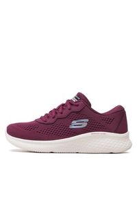 skechers - Skechers Sneakersy Perfect Time 149991/PLUM Fioletowy. Kolor: fioletowy. Materiał: materiał