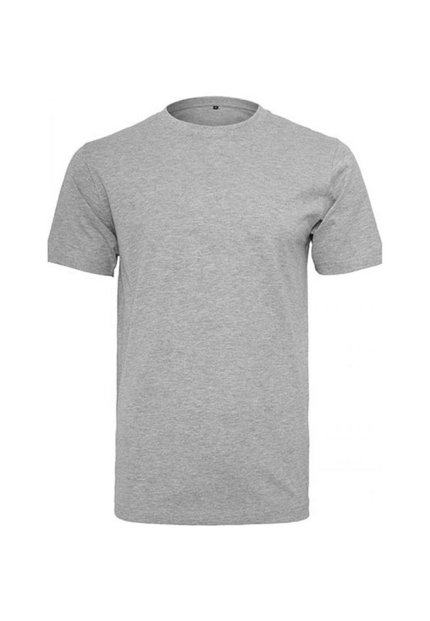 BUILD YOUR BRAND - T-shirt Dla Dorosłych Unisex. Kolor: szary