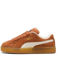 Adidasy Puma Suede Xl Ocean, Mężczyźni. Kolor: brązowy. Materiał: guma, tkanina, skóra, zamsz, materiał, syntetyk. Model: Puma Suede. Sport: turystyka piesza