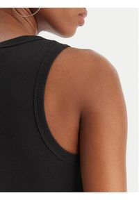 Juicy Couture Top Gothic Crown JCBLV126807 Czarny Slim Fit. Kolor: czarny. Materiał: bawełna #4