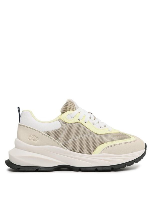 GAP - Gap Sneakersy Aurura Msh GBE001F5TWSANDGP Żółty. Kolor: żółty. Materiał: materiał