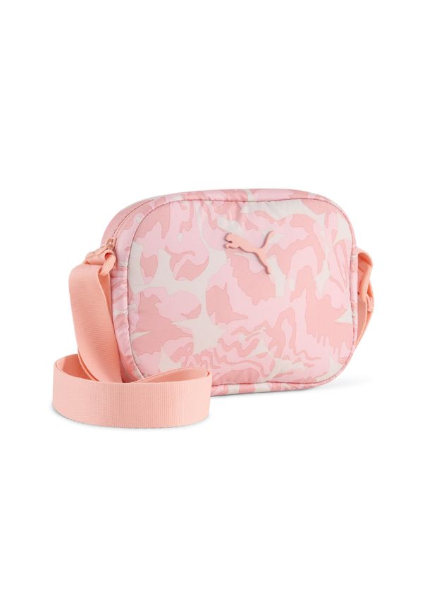 Puma - Damska torba crossbody Pop PUMA Pink Fruit Aop. Kolor: różowy. Wzór: nadruk