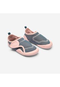 Decathlon - Buty dla dzieci Domyos Babylight. Zapięcie: rzepy. Kolor: niebieski, zielony, różowy, wielokolorowy. Materiał: materiał. Sport: turystyka piesza