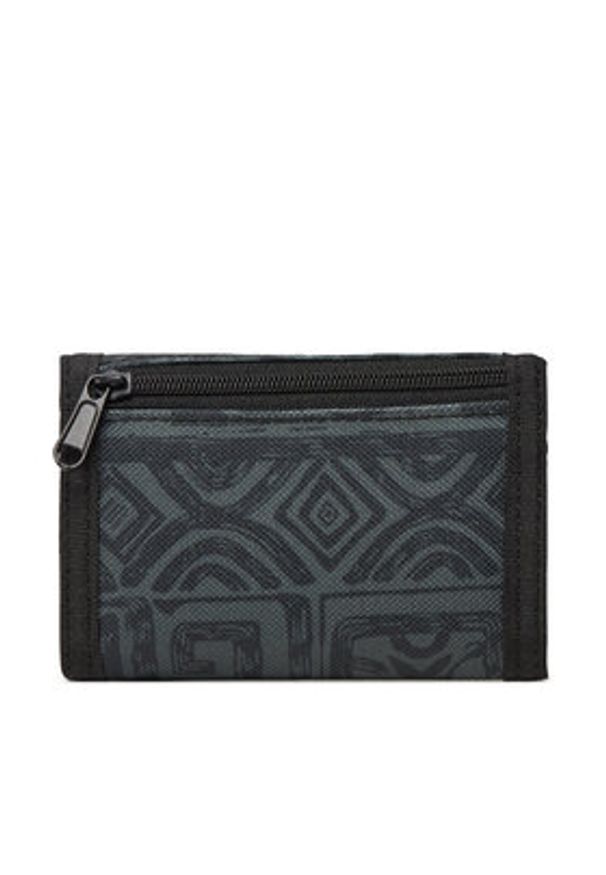 Quiksilver Duży Portfel Męski EQYAA04063 Zielony. Kolor: zielony. Materiał: materiał
