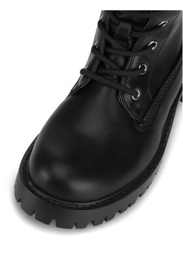 Clara Barson Trzewiki WS5628-10 Czarny. Kolor: czarny. Materiał: materiał