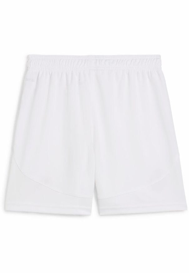 Puma - Młodzieżowe szorty piłkarskie Stade Reims PUMA White Red. Kolor: biały, czerwony, wielokolorowy. Materiał: dzianina. Sport: piłka nożna