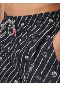 Guess Szorty kąpielowe M6GZ20 W2170 Granatowy Regular Fit. Kolor: niebieski. Materiał: syntetyk #2