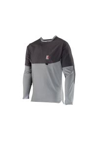 Koszulka rowerowa LEATT Jersey MTB AllMtn 4.0. Kolor: wielokolorowy, szary, zielony. Materiał: jersey. Sport: kolarstwo #1