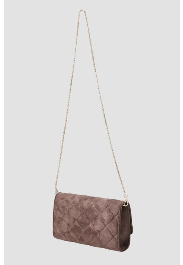 Valentino by Mario Valentino - VALENTINO Torebka damska w kolorze taupe Charlotte Pochette. Kolor: brązowy. Materiał: zamszowe, skórzane