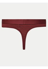 TOMMY HILFIGER - Tommy Hilfiger Stringi UW0UW05589 Czerwony. Kolor: czerwony. Materiał: bawełna #6