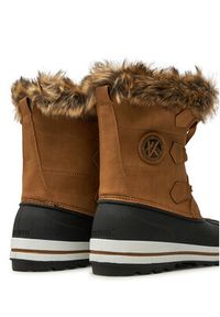 Kimberfeel Śniegowce Adriana2 Brązowy. Kolor: brązowy. Materiał: skóra #5