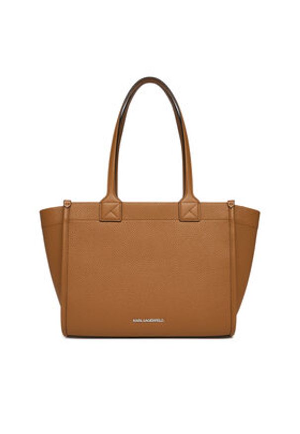Karl Lagerfeld - KARL LAGERFELD Torebka A4W30258 Brązowy. Kolor: brązowy. Materiał: skórzane