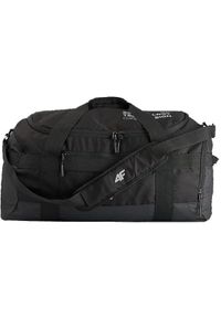 4f Torba treningowa z pokrowcem 50L czarna. Kolor: czarny #1