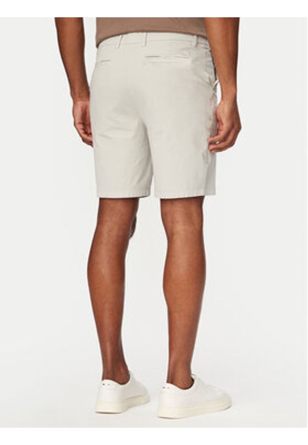 BOSS Szorty materiałowe H-Kane1 50555235 Szary Modern Fit. Kolor: szary. Materiał: bawełna