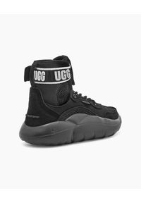 Ugg - UGG - Czarne sneakersy La Cloud. Okazja: na co dzień. Wysokość cholewki: przed kolano. Zapięcie: bez zapięcia. Kolor: czarny. Materiał: neopren, materiał. Szerokość cholewki: normalna. Sezon: zima, jesień #5