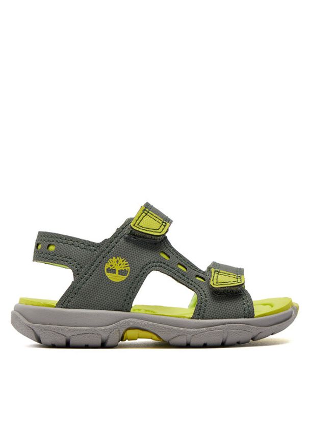 Timberland Sandały Moss Jump 2 Strap Sandal TB0A68RHL951 Khaki. Kolor: brązowy