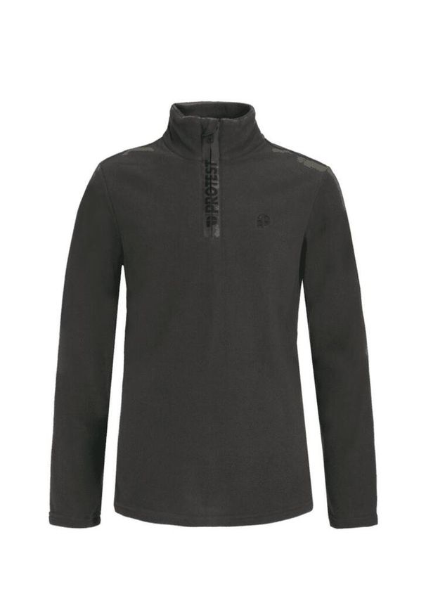 Dziecięcy polar 1/4 zip Protest Perfecty. Kolor: szary. Materiał: polar. Sezon: zima. Sport: wspinaczka, narciarstwo