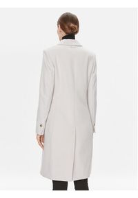 Calvin Klein Płaszcz wełniany Essential K20K206877 Écru Regular Fit. Materiał: wełna #4