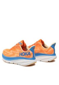 HOKA - Hoka Buty do biegania Clifton 9 1127895 Pomarańczowy. Kolor: pomarańczowy. Materiał: materiał #7