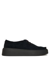 Clarks Półbuty Torview W 26184944 Czarny. Kolor: czarny. Materiał: zamsz, skóra