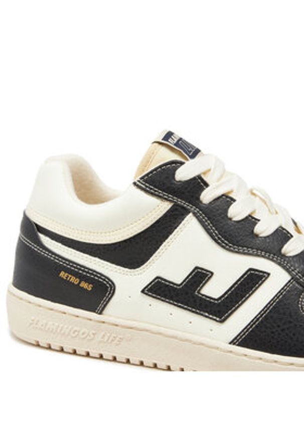 Flamingos' Life - Flamingos Life Sneakersy Retro 86s R8blapea Czarny. Kolor: czarny. Materiał: skóra