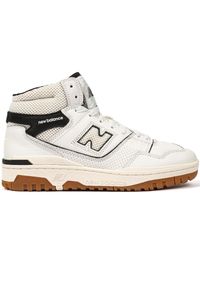 Buty unisex New Balance x Aimé Leon Dore BB650RV1 – białe. Okazja: na co dzień. Kolor: biały. Materiał: materiał, syntetyk, skóra. Szerokość cholewki: normalna. Sport: koszykówka