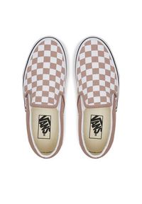 Vans Tenisówki Classic Slip-On VN000D6YE2V1 Beżowy. Zapięcie: bez zapięcia. Kolor: beżowy. Materiał: materiał #6