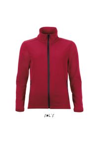 SOL'S - Damska wiatrówka Sol's Race. Kolor: czerwony. Materiał: polar #1