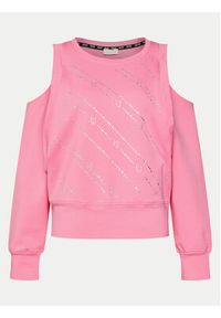 Liu Jo Sport Bluza TA4170 FS090 Różowy Regular Fit. Kolor: różowy. Materiał: bawełna. Styl: sportowy #6