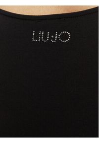 Liu Jo Beachwear Top VA6033 JS360 Czarny Regular Fit. Kolor: czarny. Materiał: wiskoza #3