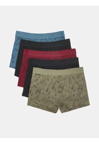 Sinsay - Bokserki classic ze wzorkiem 5 pack - wielobarwny