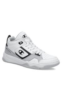 Champion Sneakersy OVERTIME MID S22274-WW002 Biały. Kolor: biały. Materiał: materiał #4