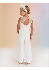 Abel & Lula Kombinezon 5232 Biały Regular Fit. Kolor: biały. Materiał: syntetyk #2