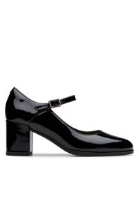 Półbuty Clarks. Kolor: czarny