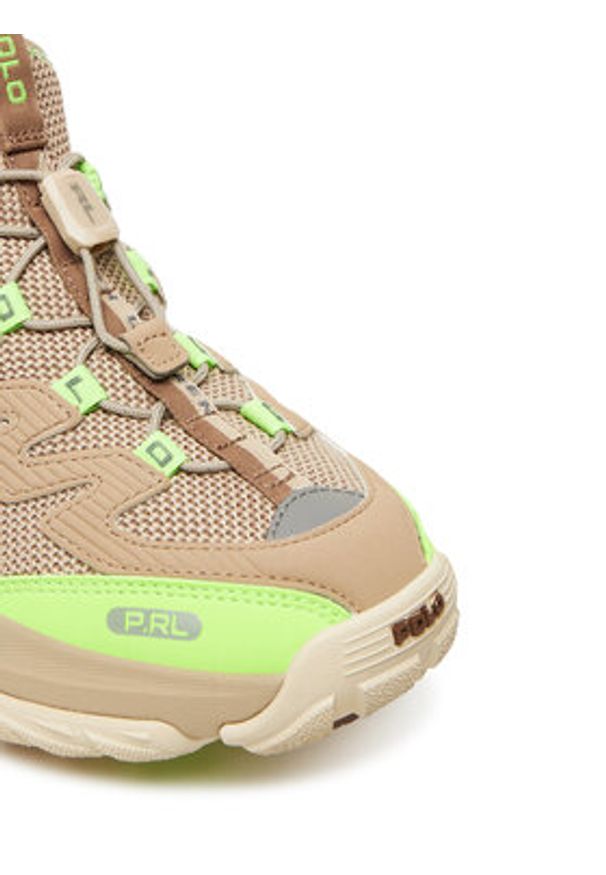 Polo Ralph Lauren Sneakersy Advntr 300lt Sk Ltl 804972897002 Beżowy. Kolor: beżowy. Materiał: materiał