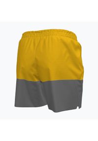 Szorty kąpielowe męskie Nike Split 5" Volley. Kolor: żółty