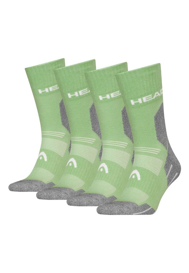 Skarpety sportowe Head Hiking All Climates Crew 2 Pary. Kolor: zielony. Sport: turystyka piesza