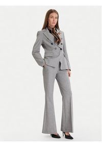Maryley Spodnie materiałowe MARYLEY-25IB587 Szary Regular Fit. Kolor: szary. Materiał: syntetyk #3