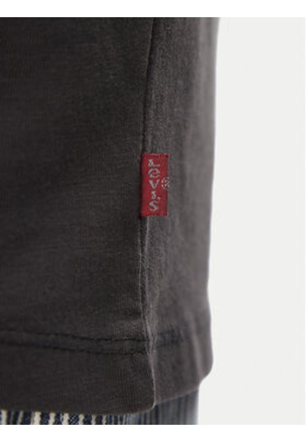 Levi's® T-Shirt 87373-0260 Czarny Vintage Fit. Kolor: czarny. Materiał: bawełna. Styl: vintage