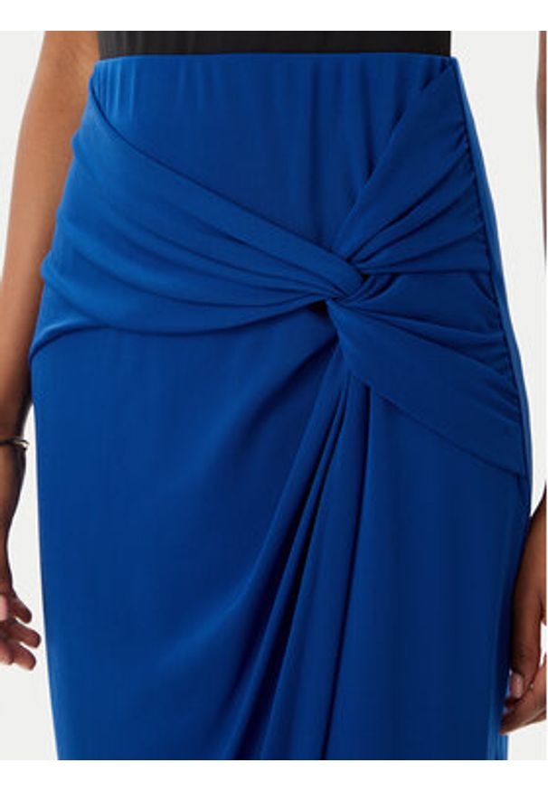 Rinascimento Spódnica midi CFC0123489003 Niebieski Regular Fit. Kolor: niebieski. Materiał: syntetyk