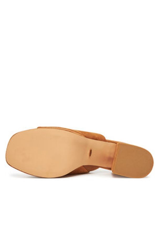 DeeZee Klapki KK5606-1 Brązowy. Kolor: brązowy. Materiał: syntetyk, materiał