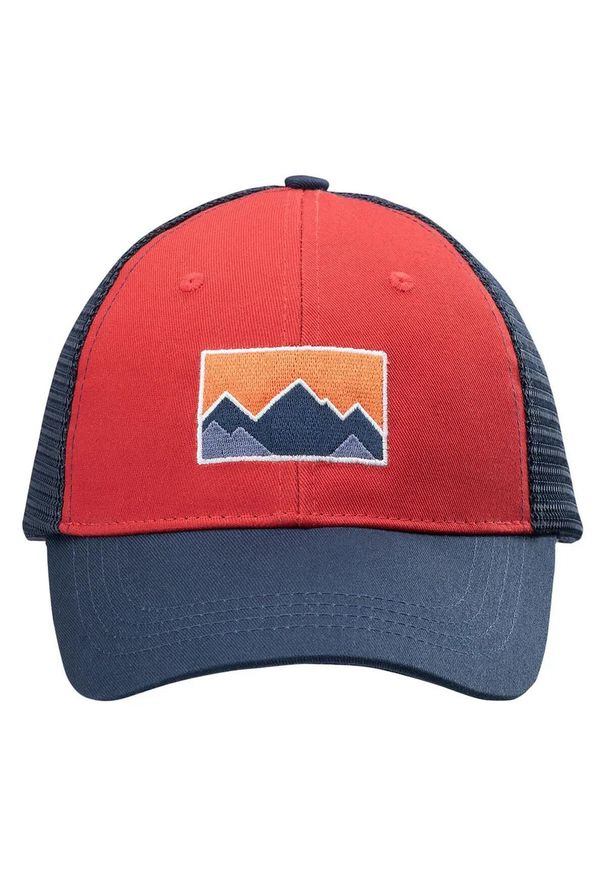 Hi-tec - Męska Czapka Z Daszkiem Roibo. Kolor: niebieski, wielokolorowy, pomarańczowy